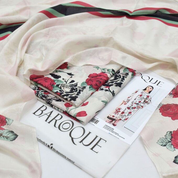 Baroque Lawn 3pc Set